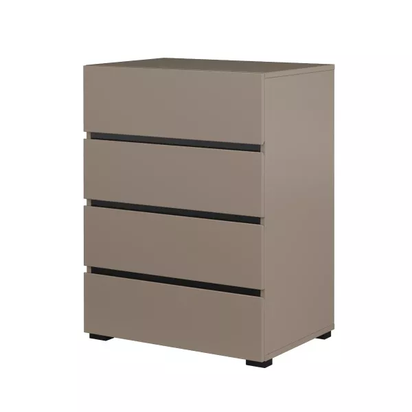 Komoda CROSS 4S 60cm congo/czarna 664617
