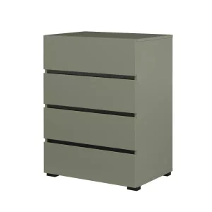 Komoda CROSS 4S 60cm zielona/czarna 664614 Komoda CROSS 4S 60cm zielona/czarna 664614