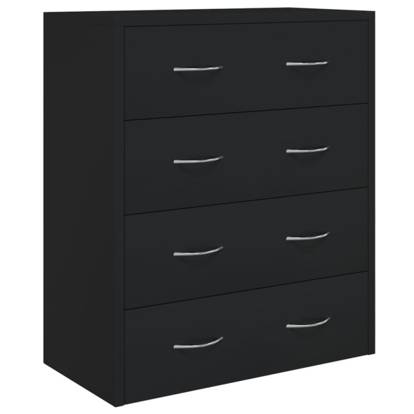 Komoda Czarny Materiał drewnopochodny vidaXL 317405