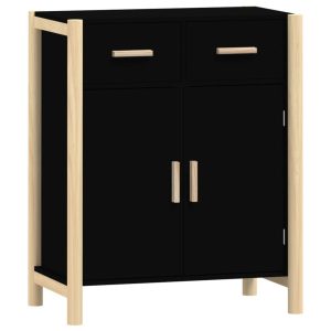 Komoda Czarny Materiał drewnopochodny vidaXL 317410