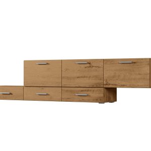 Komoda Dąb Lancelot – Okucia Premium Multi-Smart 180 – 240 cm 1066081