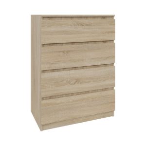 Komoda dąb sonoma 70cm – 4 szuflady, sypialnia, przedpokój 223363 Komoda dąb sonoma 70cm – 4 szuflady, sypialnia, przedpokój 223363
