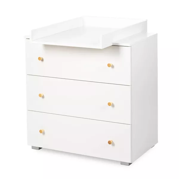 Komoda dla dzieci KAROLINA 80cm biała z przewijakiem 736881