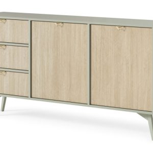 Komoda do salonu 2D3S FIRR / eukaliptus + jodełka skandi 326098 Komoda do salonu 2D3S FIRR / eukaliptus + jodełka skandi 326098