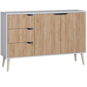 Komoda do salonu 3S2D 138 cm dąb craft Bestseller 877060 Komoda do salonu 3S2D 138 cm dąb craft Bestseller 877060
