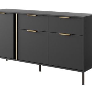 Komoda do salonu LARYSA B – antracyt 224300