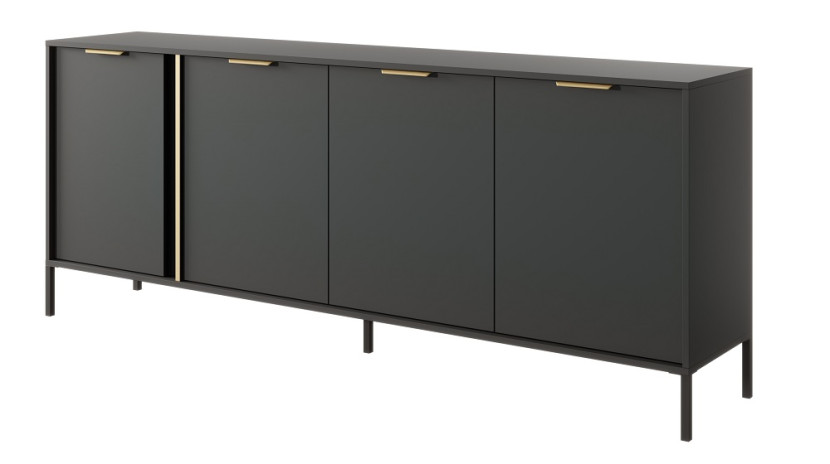 Komoda do salonu LARYSA E - antracyt 223964