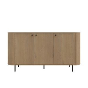 Komoda do salonu z trzema drzwiami Flana 830 3F Dąb Cremona 823258
