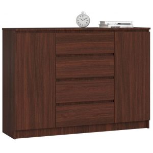 Komoda do sypialni, półki, CANTO, 140x40x99 cm, wenge, mat | TYLETEGOTU 988793 Komoda do sypialni, półki, CANTO, 140x40x99 cm, wenge, mat | TYLETEGOTU 988793