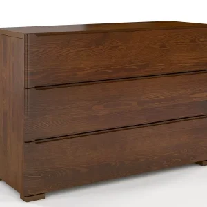 Komoda drewniana 3 szuflady Ventos 2S – Orzech 708254 Komoda drewniana 3 szuflady Ventos 2S – Orzech 708254