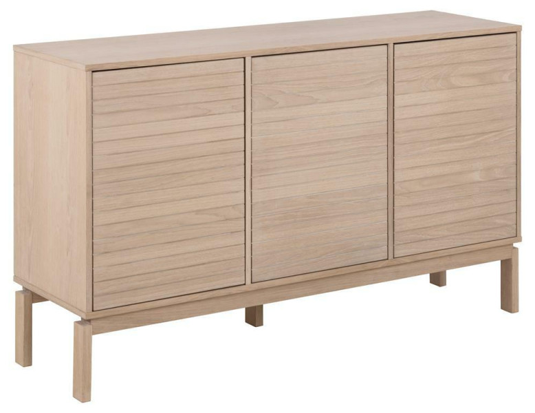KOMODA DREWNIANA Linley lamelowana DĄB BIELONY 288523