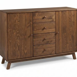 Komoda drewniana Oregon wood III, kolor brązowy 656141 Komoda drewniana Oregon wood III, kolor brązowy 656141