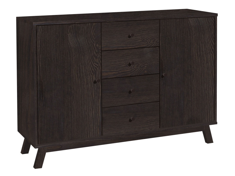 Komoda drewniana Oregon wood III, kolor orzech 683359