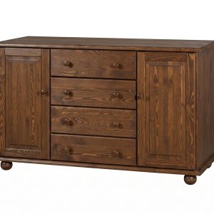 Komoda drewniana Roxana Classic, kolor brązowy 1066663 Komoda drewniana Roxana Classic, kolor brązowy 1066663