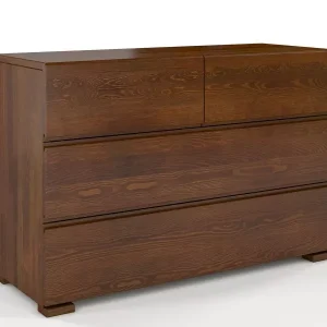 Komoda drewniana z szufladami Verlos 3S – Orzech 708235 Komoda drewniana z szufladami Verlos 3S – Orzech 708235