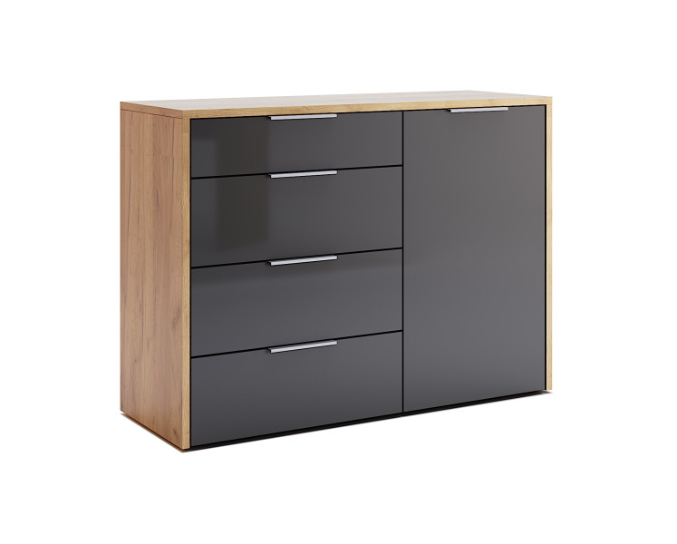 Komoda Duża Sypialnia Salon Szafka 120cm na Połysk 300325