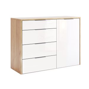 Komoda Duża Sypialnia Salon Szafka 120cm na Połysk 300322 Komoda Duża Sypialnia Salon Szafka 120cm na Połysk 300322