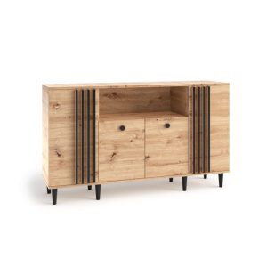 Komoda duża z lamelami LINEA 160 cm 942998 Komoda duża z lamelami LINEA 160 cm 942998