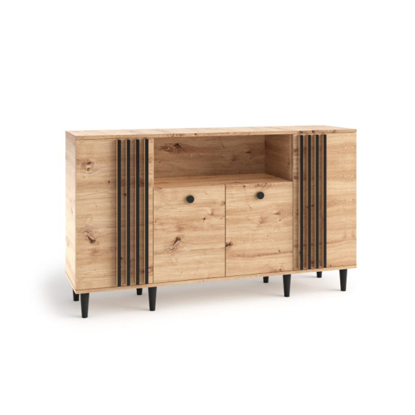 Komoda duża z lamelami LINEA 160 cm 942998