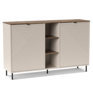 Komoda Dwudrzwiowa BLUSH 153,4 cm Kaszmir/ Dąb castello 353084 Komoda Dwudrzwiowa BLUSH 153,4 cm Kaszmir/ Dąb castello 353084