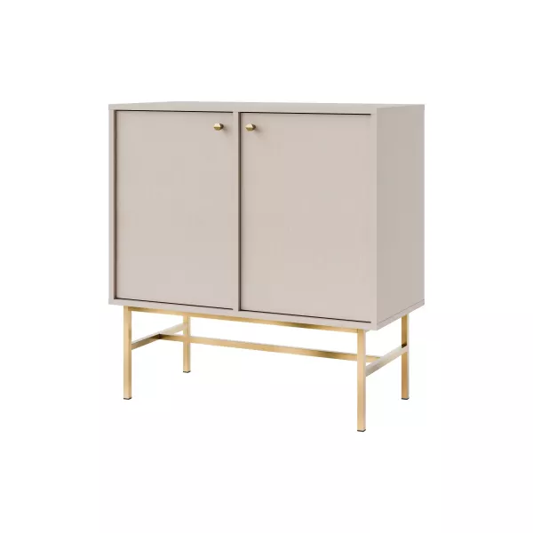 Komoda dwudrzwiowa do salonu Sakai 3 2F T812 Beżowy 716934
