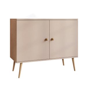 Komoda dwudrzwiowa HARMONY beżowa 161034 Komoda dwudrzwiowa HARMONY beżowa 161034