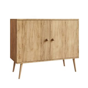 Komoda dwudrzwiowa HARMONY dąb craft złoty 161035 Komoda dwudrzwiowa HARMONY dąb craft złoty 161035