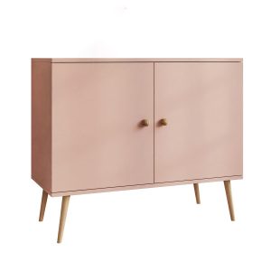 Komoda dwudrzwiowa HARMONY różowa 161029 Komoda dwudrzwiowa HARMONY różowa 161029