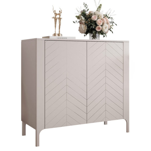 Komoda dwudrzwiowa LORIEN 103 cm kaszmirowa 704743