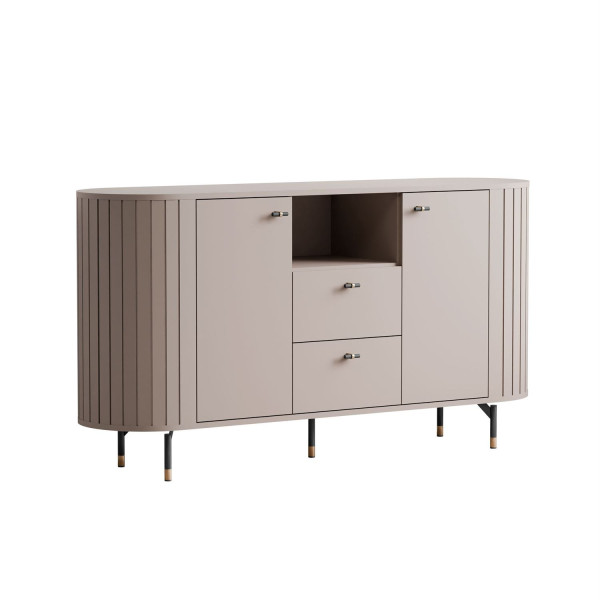 Komoda ELODIE 150 cm 2D2S, kaszmir 858856