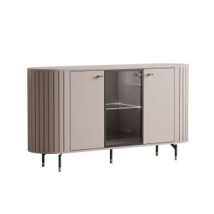 Komoda ELODIE 3D z oświetleniem LED, kaszmir 859106 Komoda ELODIE 3D z oświetleniem LED, kaszmir 859106
