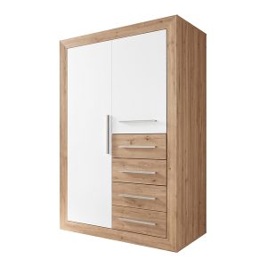 Komoda Fernando z 2 drzwiami i 4 szufladami buk iconic/biały 963797