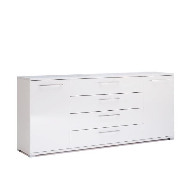 KOMODA Flory 4 SZUFLADY i 2 SZAFKI 190cm płyta laminowana 295113