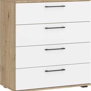 Komoda FORMO KM-1 77cm dąb artisan/biała 1001885