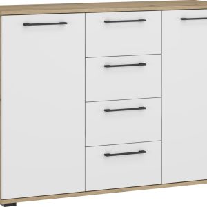 Komoda FORMO KM-2 116cm dąb artisan/biała 1001884