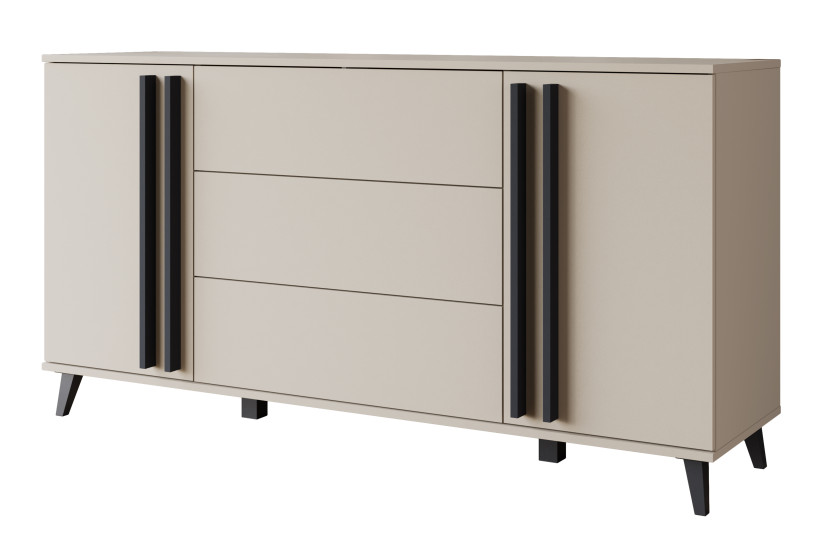 Komoda HURON 150 cm congo/czarny 715597