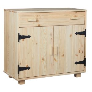 Komoda II drewniana NATURAL WOOD, kolor sosnowy 177243 Komoda II drewniana NATURAL WOOD, kolor sosnowy 177243
