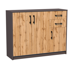 Komoda K021 Grafit-Wotan 85x110x35 cm Bestseller 570162 Komoda K021 Grafit-Wotan 85x110x35 cm Bestseller 570162
