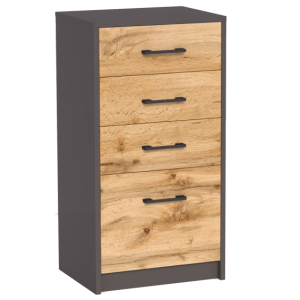 Komoda K026 Grafit-Wotan 85x45x35 cm Bestseller 570176 Komoda K026 Grafit-Wotan 85x45x35 cm Bestseller 570176