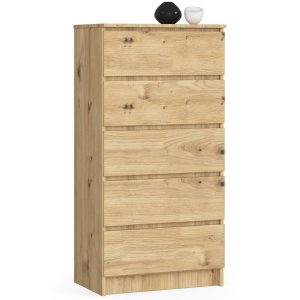 Komoda K60 5Sz Clp Pk Dąb Artisan 710356 Komoda K60 5Sz Clp Pk Dąb Artisan 710356
