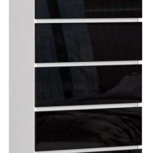 Komoda K60 6Sz Clp Pk Czarny Połysk 710332 Komoda K60 6Sz Clp Pk Czarny Połysk 710332