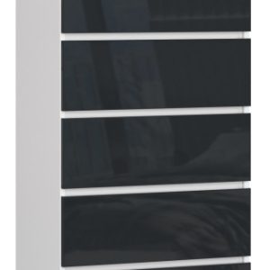 Komoda K60 6Sz Clp Pk Grafit Połysk 710369 Komoda K60 6Sz Clp Pk Grafit Połysk 710369