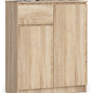 Komoda K80 2D 1Sz Clp Pk Dąb Sonoma 710444 Komoda K80 2D 1Sz Clp Pk Dąb Sonoma 710444