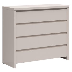 Komoda Kaspian 105 cm z 4 szufladami kaszmir 844309 Komoda Kaspian 105 cm z 4 szufladami kaszmir 844309