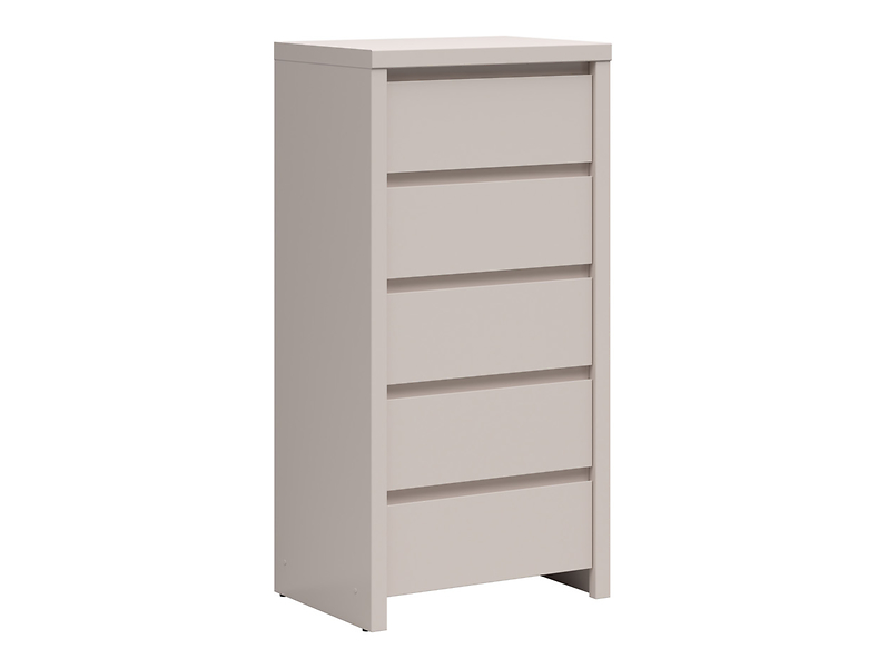 Komoda Kaspian 56 cm z 5 szufladami kaszmir 844310