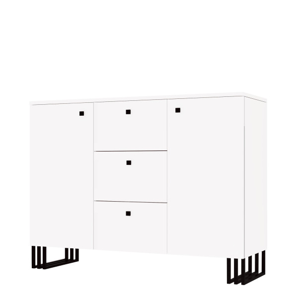 Komoda Klara 120 Biały/C 120X45X87 Cm 940166