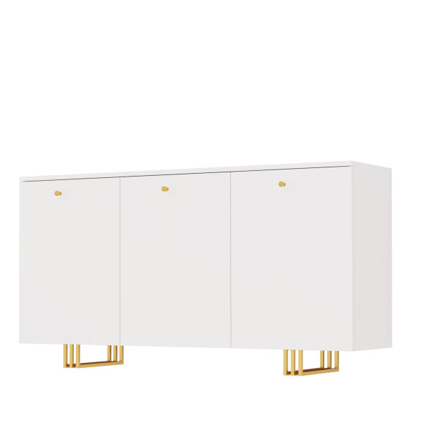 Komoda Klara 150 Biały/Z 150X40X75 Cm 940732