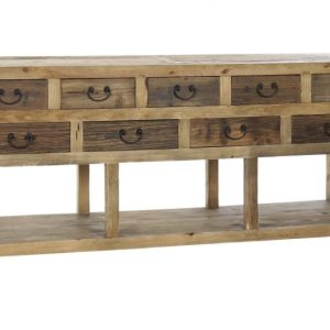 Komoda konsola drewniana 80x45x190 cm CASSETTI 140820 Komoda konsola drewniana 80x45x190 cm CASSETTI 140820