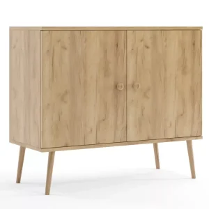Komoda LEBEL z drzwiczkami 100cm dąb craft złoty 551617 Komoda LEBEL z drzwiczkami 100cm dąb craft złoty 551617