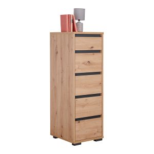 Komoda Line 40 cm z 5 szufladami dąb artisan 712321